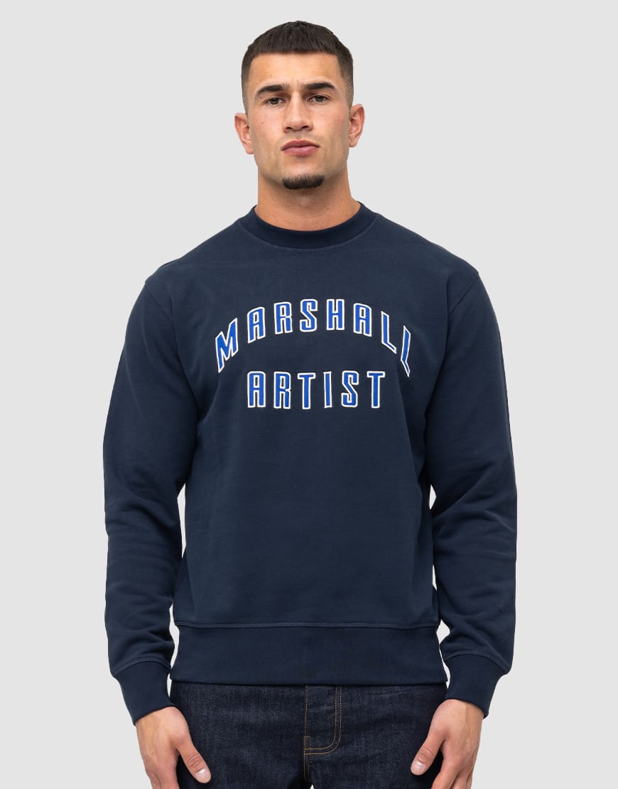 SHOP Detroit Crew Sweat // Navy - Marshall Artist//